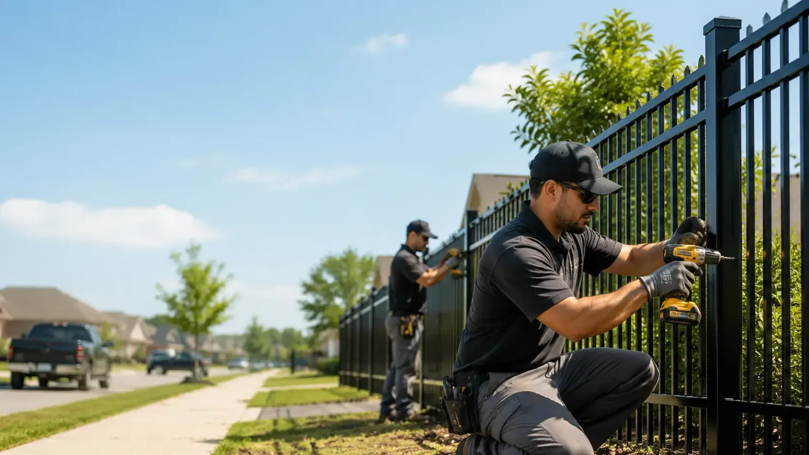 Metal Fence Installation in Ong, NE